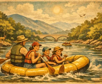 Family Raft Guide for a Great Shenandoah Day