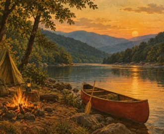 Shenandoah Canoe Camping for a River Night